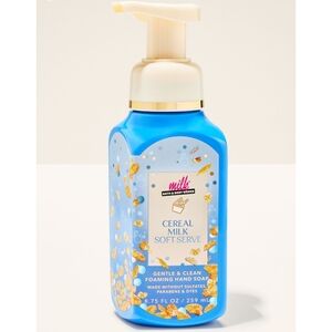 Bath Body Works Milk Bar Cereal Milk Soft Serve Foaming Hand Soap 8oz NEW